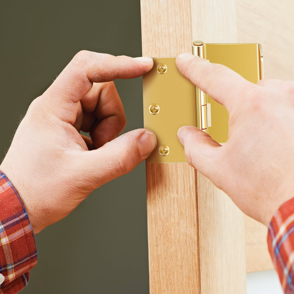 Handicap Brass Expandable Door Hinges Offset Hinges for Doors Mars