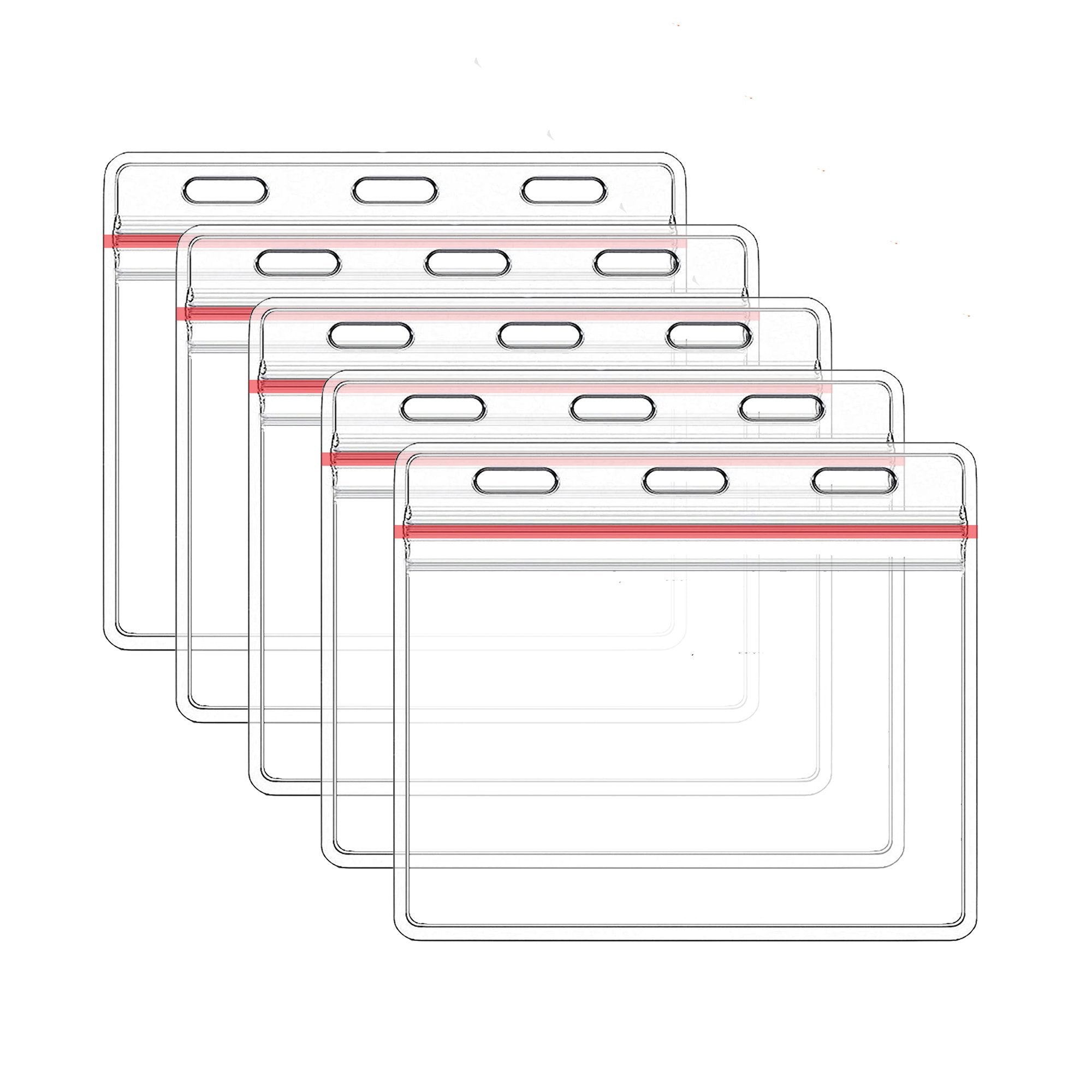 CDC Vaccination Card Protector, Immunization Record Vaccine Card Holder, 4 X 3 Inches Horizontal ID Card Name Tag Badge Holders, Clear Plastic Sleeve CDC Vaccination Card Protector, Immunization Record Vaccine Card Holder, 4 X 3 Inches Horizontal ID Card Name Tag Badge Holders, Clear Plastic Sleeve