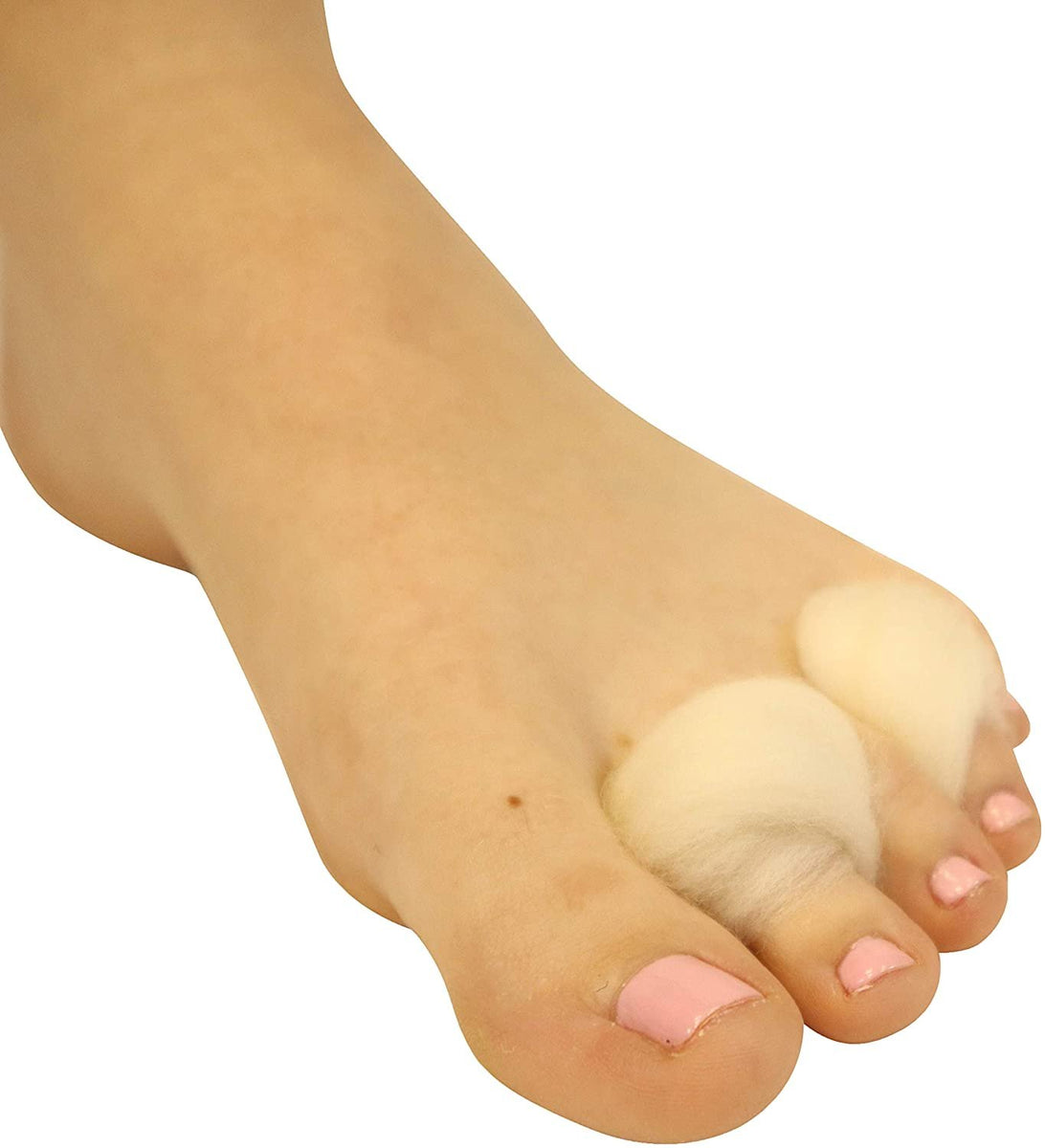 Lambs Wool for Toes Soft Feet Cushion Toe Separator Lambs Wool Corn Cushion  Pads Blister Prevention Bunions Callus Remover Cushions Hammer Toe Relief  for Shoes or Feet 3/8 oz (4 Pcs)