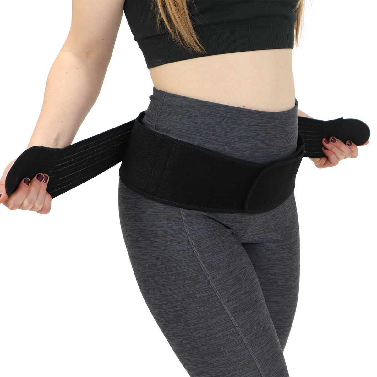 Sacroiliac Support SI Loc Hip Belt for Men and Women Lumbar Lower Back Joint Pelvic Posture Support