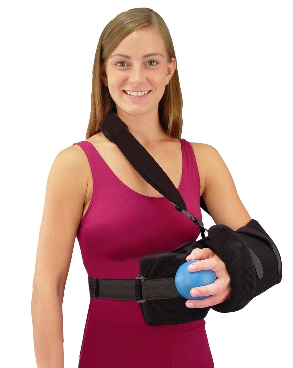 Universal Shoulder Rotator Cuff Sling Immobilizer with Abduction Pillo –  Mars Med Supply