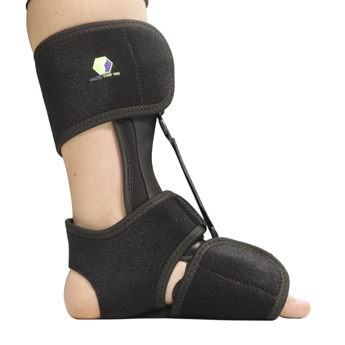 Comfort Dorsal Night Splint - Pain Relief from Plantar Fasciitis, Drop Foot, and Achilles Tendinitis