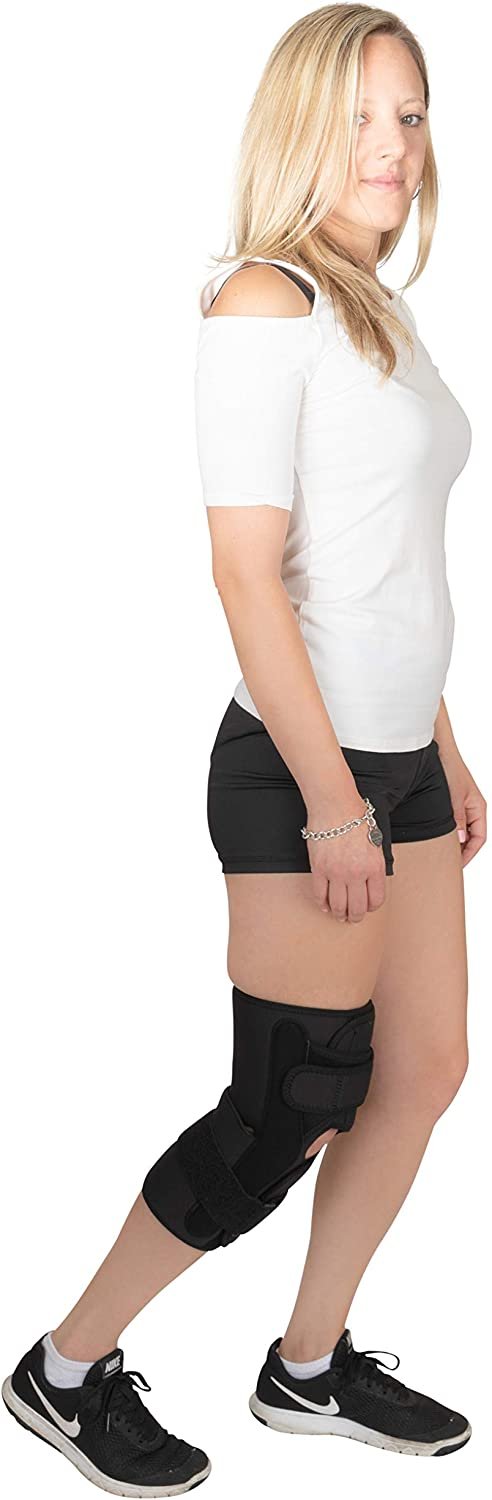 Bariatric Open Patella Plus Size Hinged Knee Brace for Men and Women - Supports Meniscus Tears, Arthritis Joint Pain, Ligament Injuries & Sprains