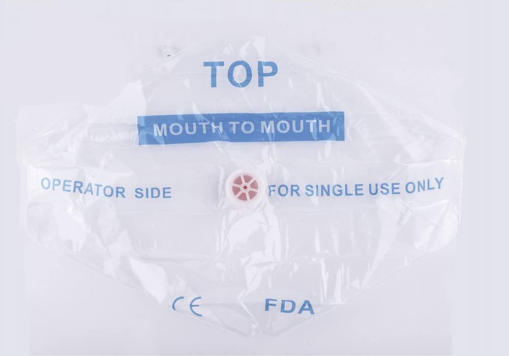 CPR Face Mask Key Chain Kit - One Way Valve and Face Sheild Masks Kit ...