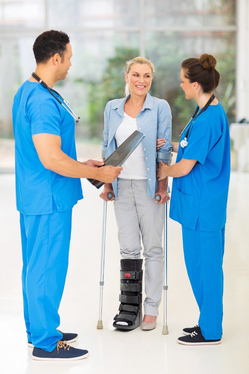 Mars Wellness Premium Tall Air Cam Walker Fracture Ankle/Foot Stabilizer Boot