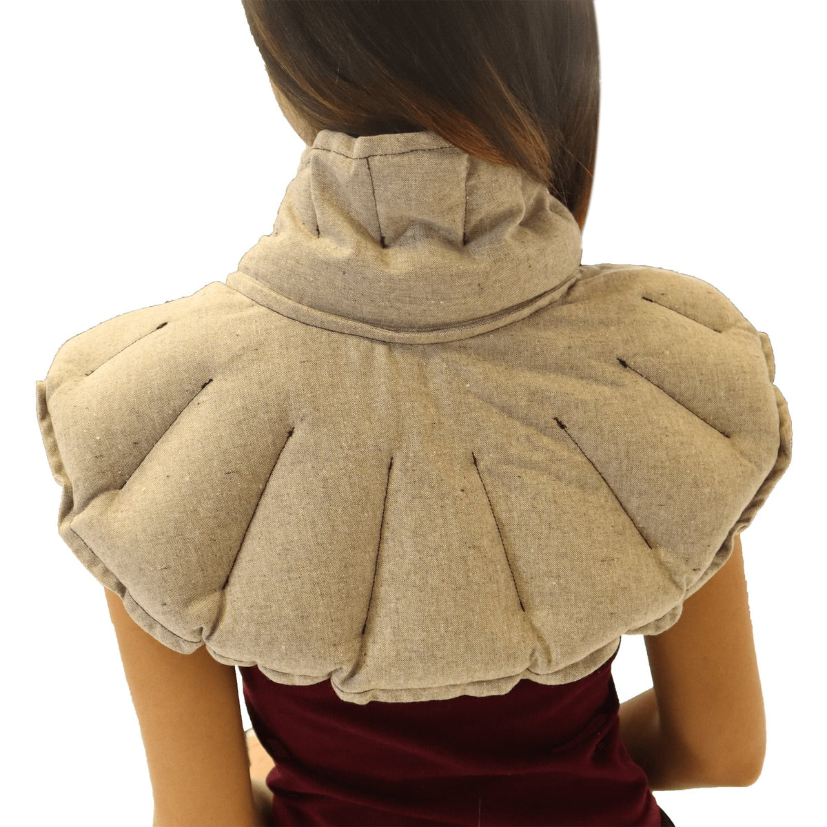 Hemp Neck and Shoulder Heat Wrap - Deep Penetrating Herbal Hemp Aromatherapy Neck Wrap