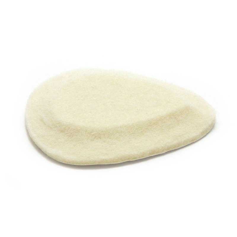 Metatarsal Felt Foot Pad Skived Cut - 1/8" Thick - 6 Pairs (12 Pieces)