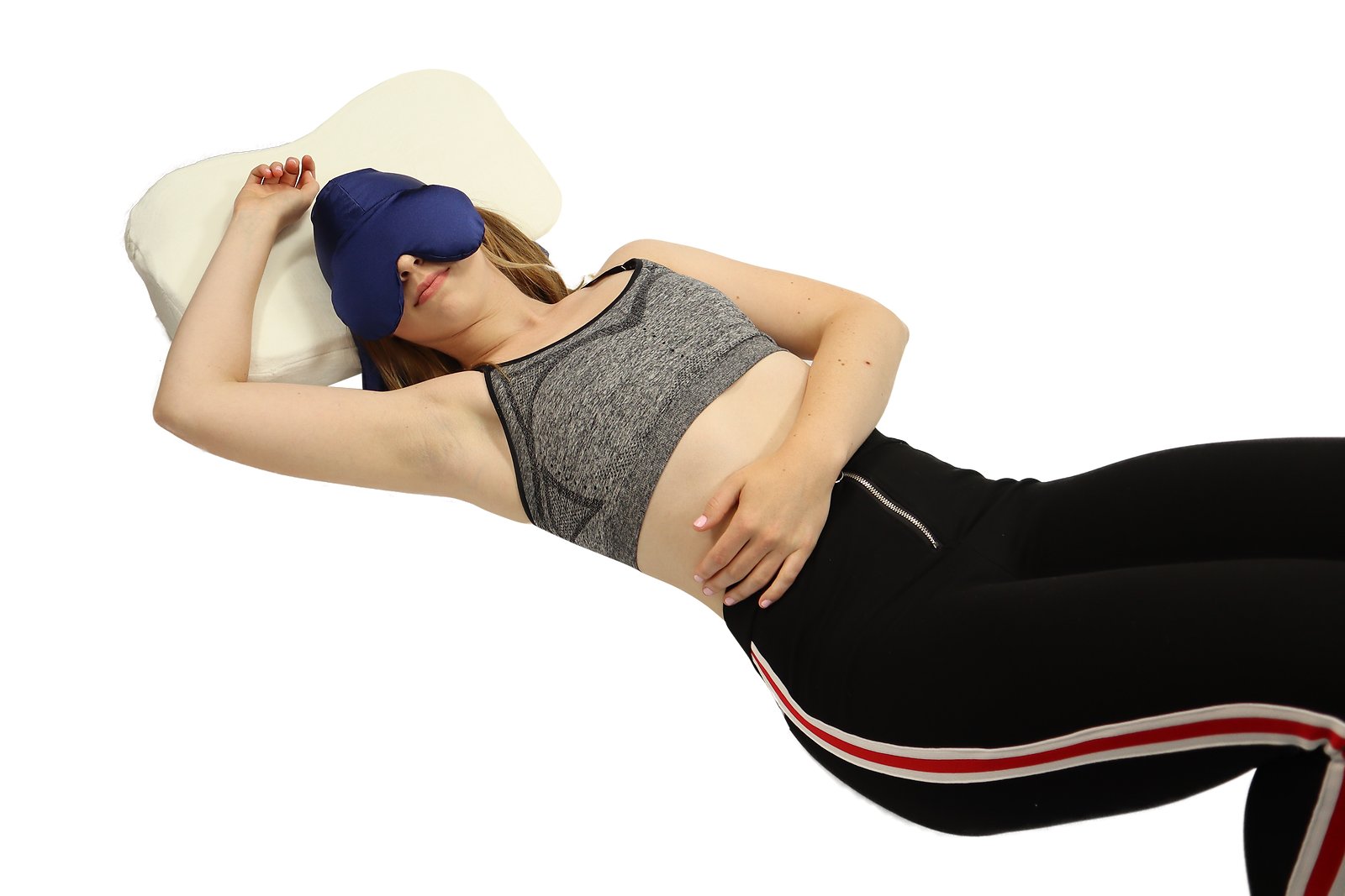 Sinus Pressure & Migraine Headache Relief Cap and Eye Wrap - Deep Penetrating Herbal Ice hat for Hot or Cold Sinus Pain Relief