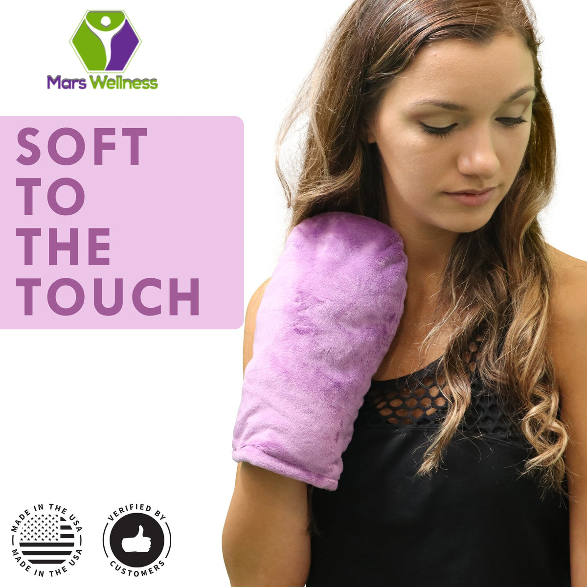 Heated Microwavable Mitts - Herbal Hot/Cold Deep Penetrating Herbal Aromatherapy Therapy Mittens with Flaxseed and Herbs - Trigger Finger, Inflammation, Carpal Tunnel