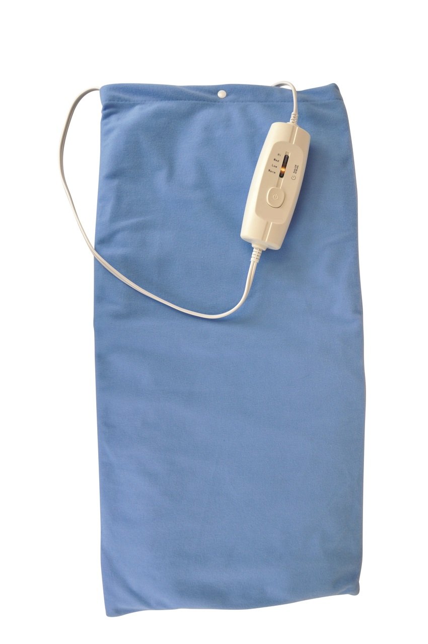 Moist / Dry Heating Pad Full Body - 4 Setting Auto Off Function - 12" x 25"