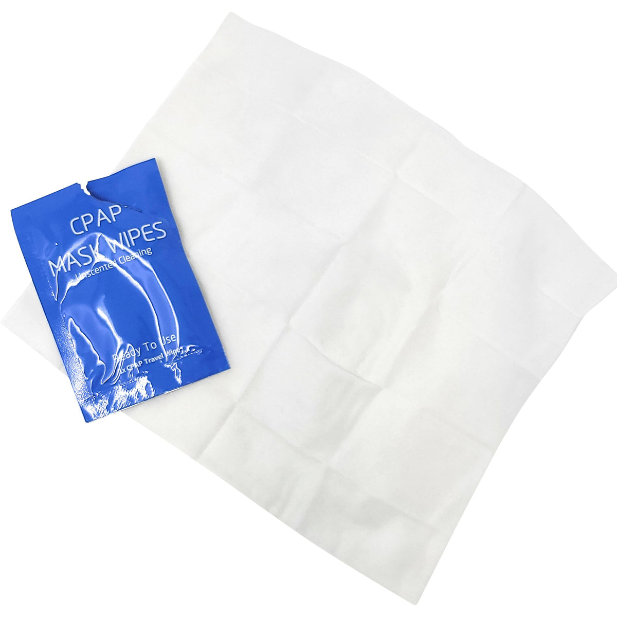 Mars Wellness CPAP Cleaning Mask Wipes - Unscented - Travel Size - CPAP Wipes - Lint Free Cleaning Wipes - 10 Wipes