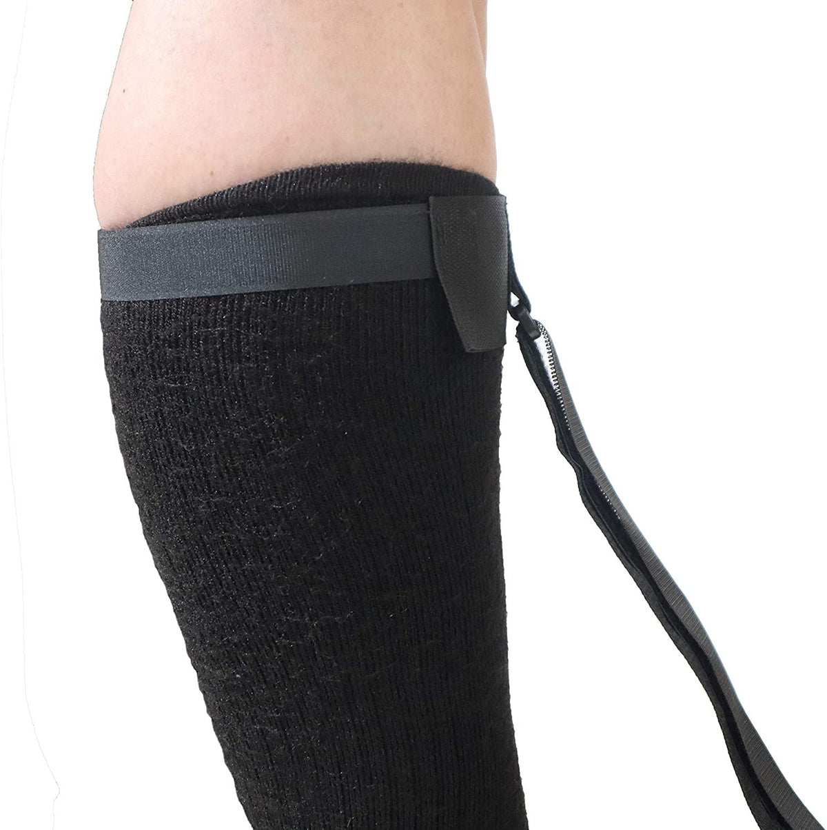 Plantar Fasciitis Stretch Night Sock - for Pain Relief from Plantar Fasciitis and Achilles Tendonitis - Black