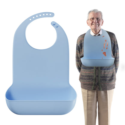 Mars Wellness Adult Bibs for Elderly Comfortable and Easy to