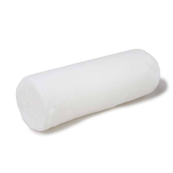 Premium Comfort Round Extra Firm Cervical Neck Pillow Roll - 5.5" x 14.5" - Pillow Case Included