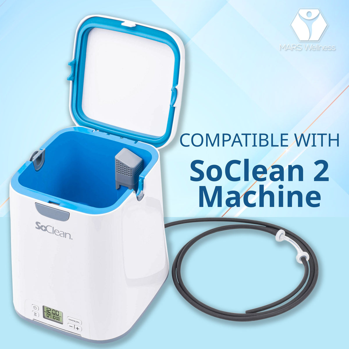 Replacement Filter Kit compatible with Soclean 2 Cleaner and Sanitizer Machines