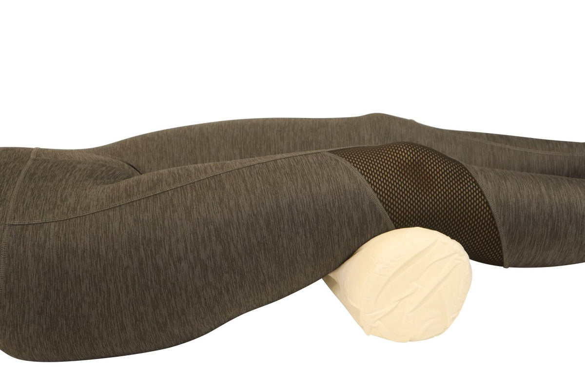 Premium Comfort Round Extra Firm Cervical Neck Pillow Roll - 5.5" x 14.5" - Pillow Case Included