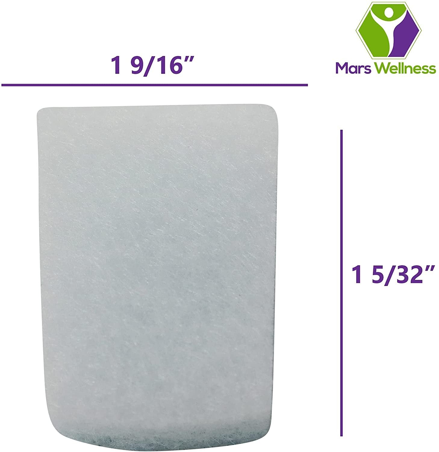 Mars Wellness CPAP Filter Kit - Compatible with S7 Series CPAP Machines - Pack of 12 Disposable Filters - Made in The USA