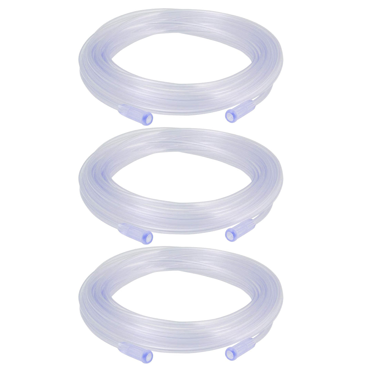 Oxygen Tubing - Premium Clear Crush Resistant Oxygen Tubes - 25 Foot