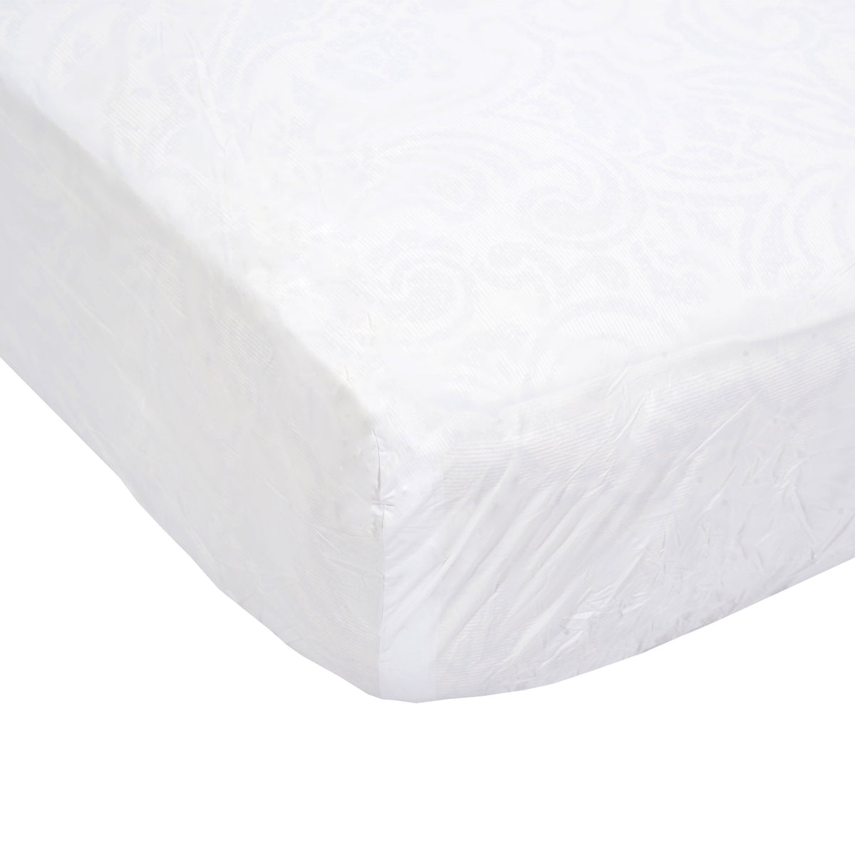 Mars Wellness Waterproof Vinyl Mattress Protector and Cover - White Mattress Cover Sheet