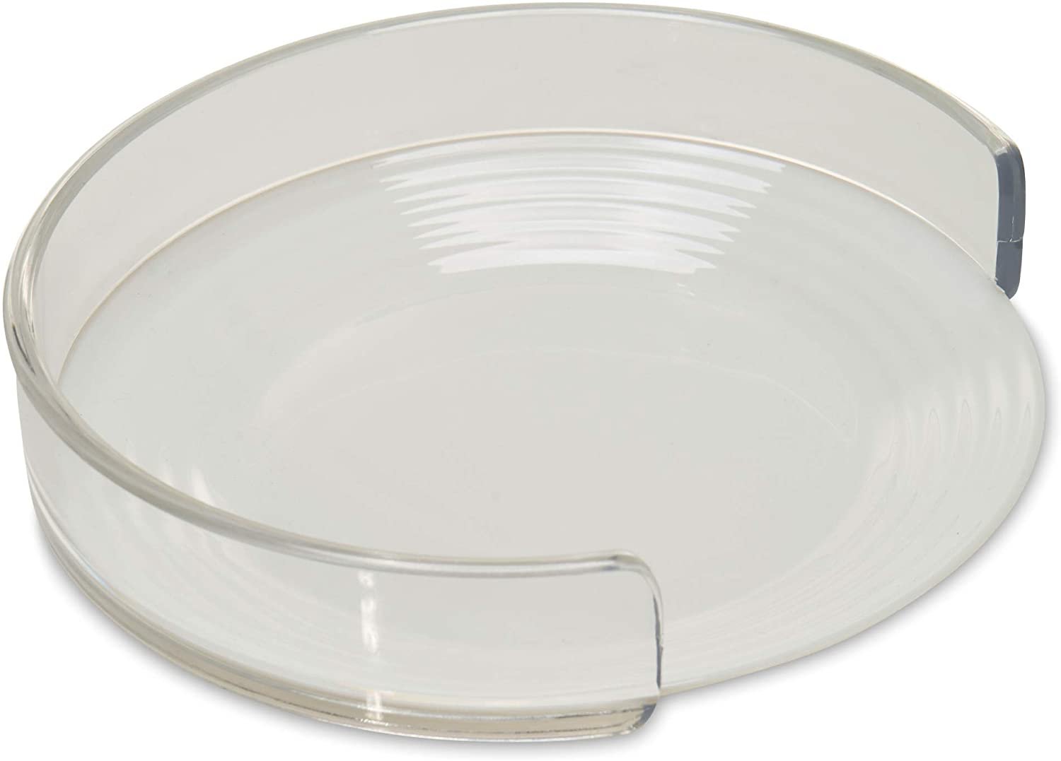 Mars Wellness Food Plate Guard - Kitchen Living Aid to Prevent Spills - Microwave Dishwasher Safe - Disabled, Elderly, Handicapped