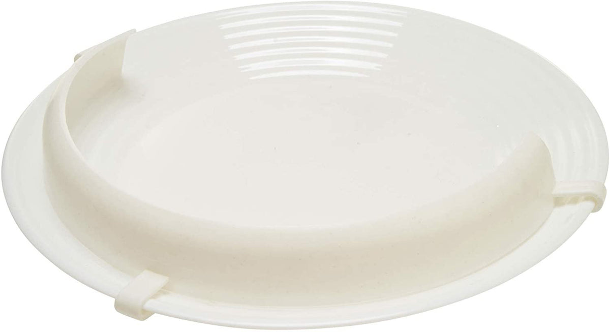 Mars Wellness Food Plate Guard - Kitchen Living Aid to Prevent Spills - Microwave Dishwasher Safe - Disabled, Elderly, Handicapped