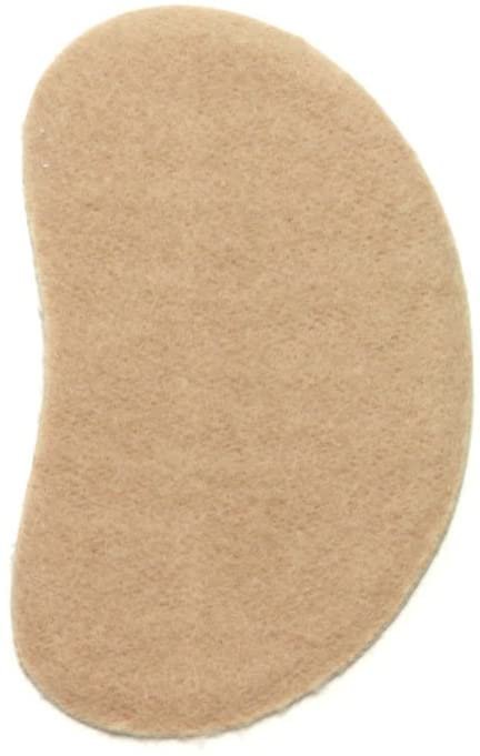 Premium Adhesive Moleskin Kidney Metatarsal Pads - 3 Inches