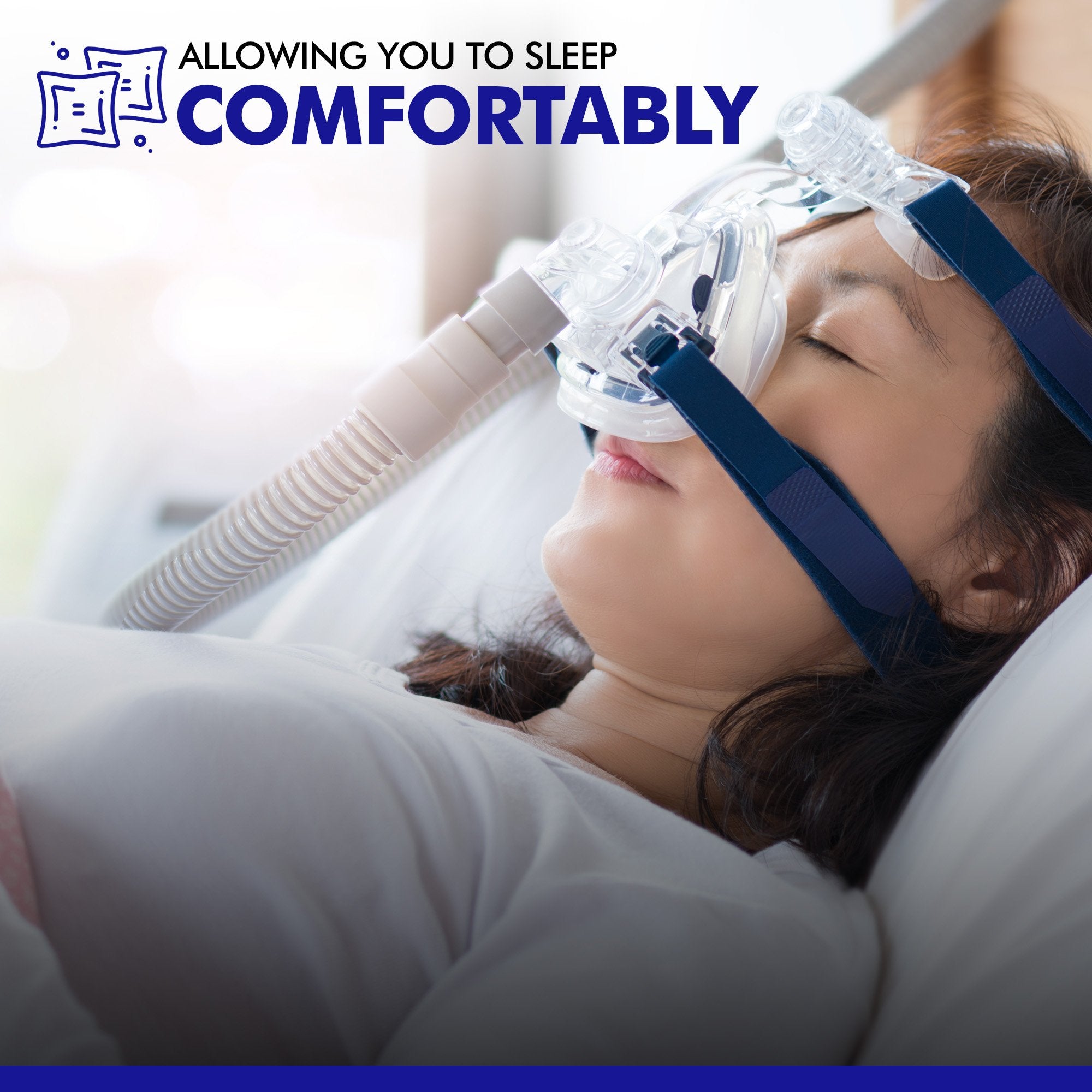 Mars Wellness Universal CPAP Hose - 6 Foot - Made in USA
