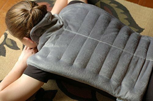 Premium Heated Microwaveable Extra Large Neck, Shoulder and Back Wrap - Herbal Hot/Cold Deep Penetrating Herbal Aromatherapy for Pain and Stress Relief