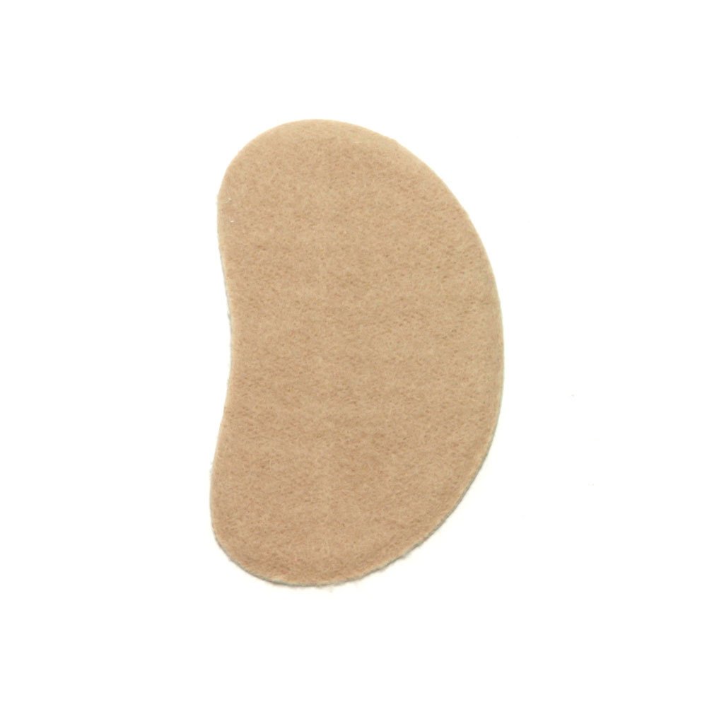 Premium Adhesive Moleskin Kidney Metatarsal Pads - 3 Inches