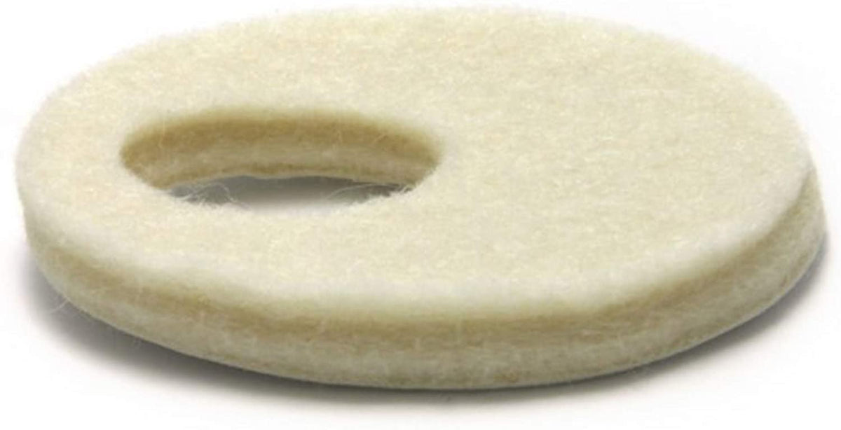 Oval Shaped Felt Callus Protective Pads - Adhesive Foot Pads That Surround Calluses from Rubbing On Shoes - 1/8"