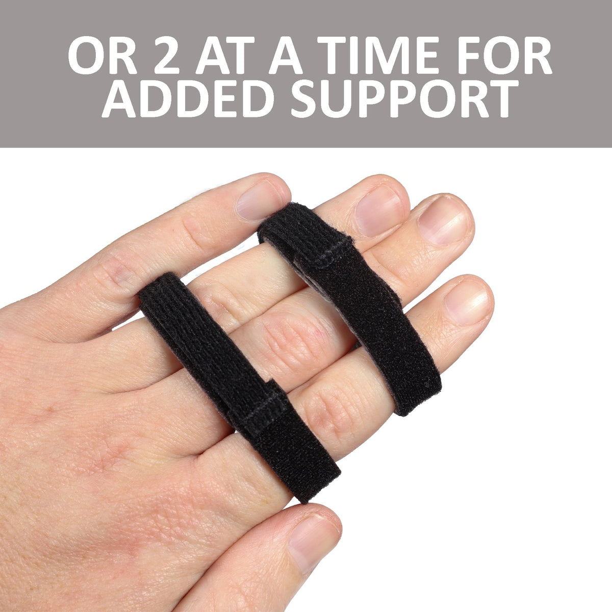 1/2" Wide Finger Buddy Splint with Secure HEX Lining