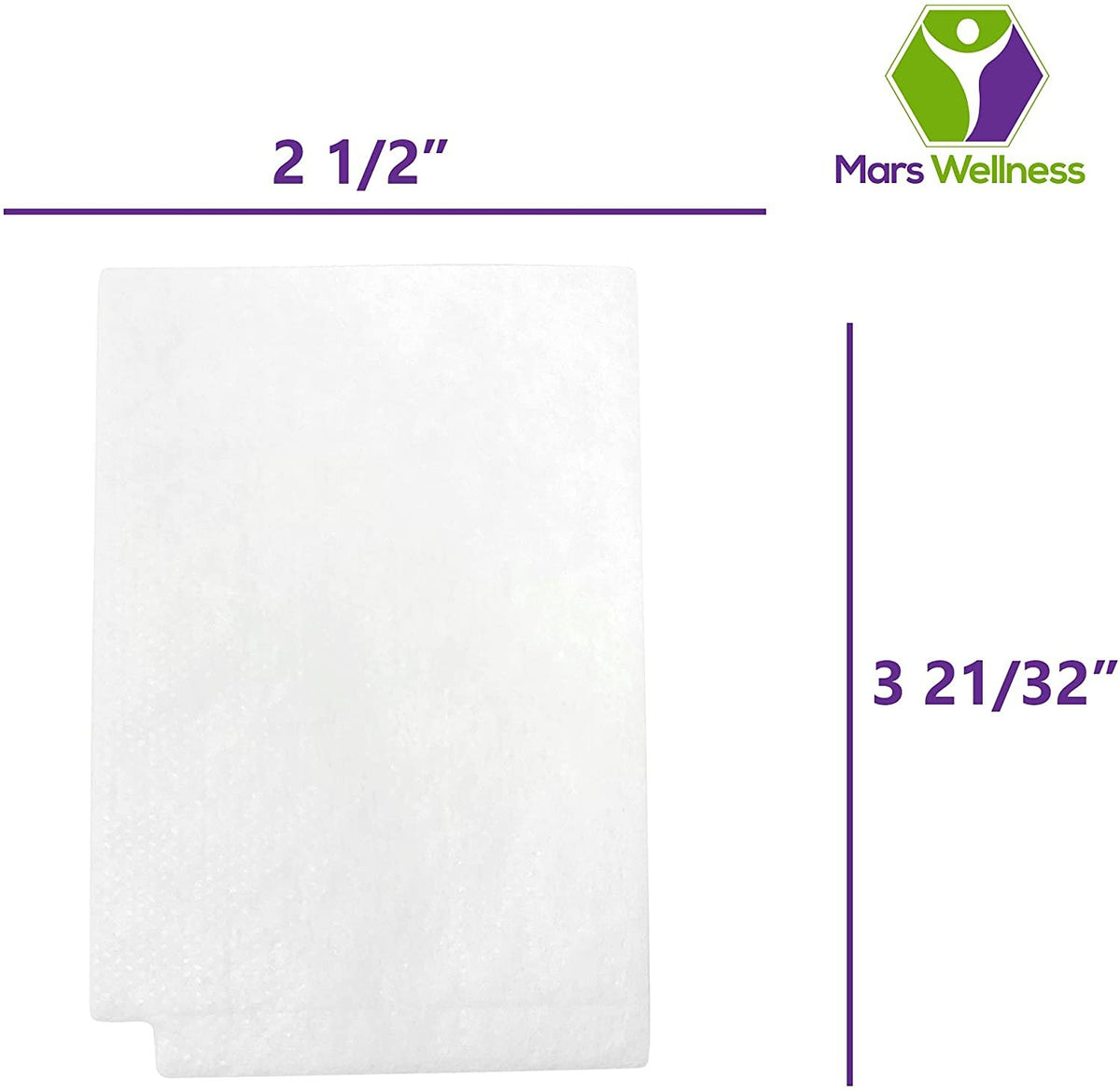 Mars Wellness CPAP Filter Kit - Compatible with Aria, Virtuoso, Duet, Quartet CPAP Machines - Made in The USA