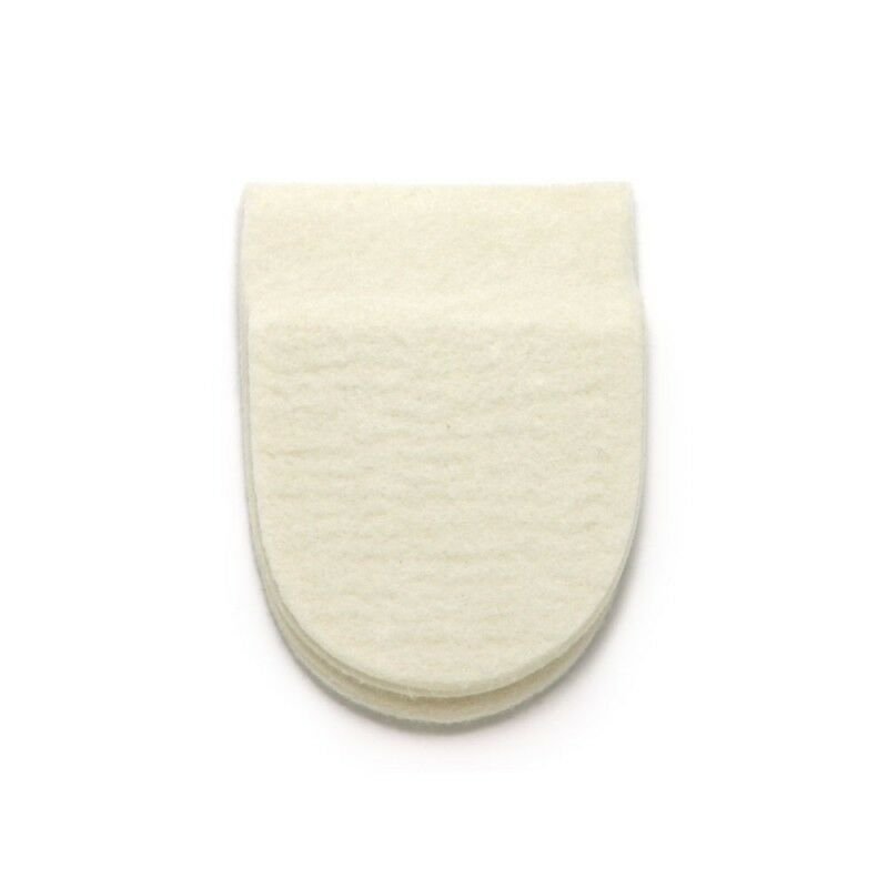 Felt Heel Cushion Pad 1/4" with Adhesive for Pain Relief