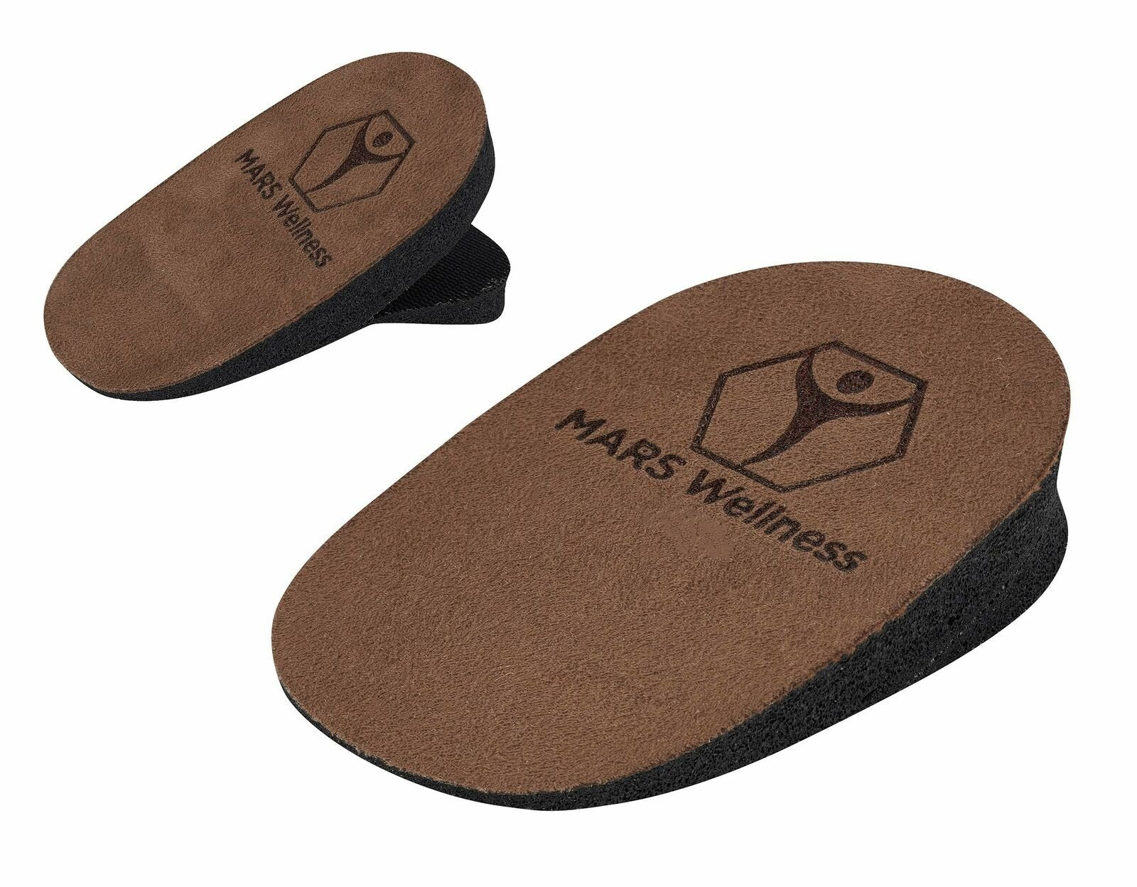 Adjustable 1 Inch Orthopedic Heel Lift for Heel Pain and Leg Length Discrepancies - 4 Pack