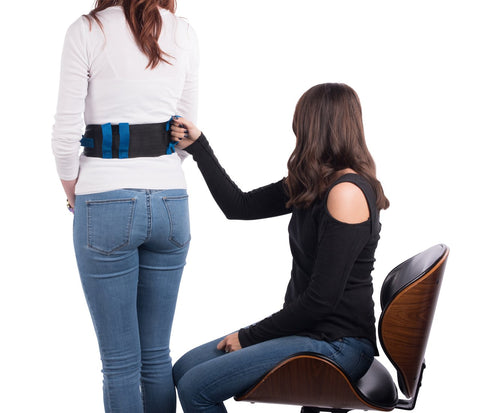 NEW Deluxe Heavy Duty Adjustable Gait / Transfer Belt - 28" - 52"