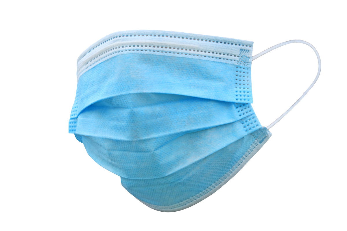 3Ply Surgical Face Mask With Earloops - Box Of 50