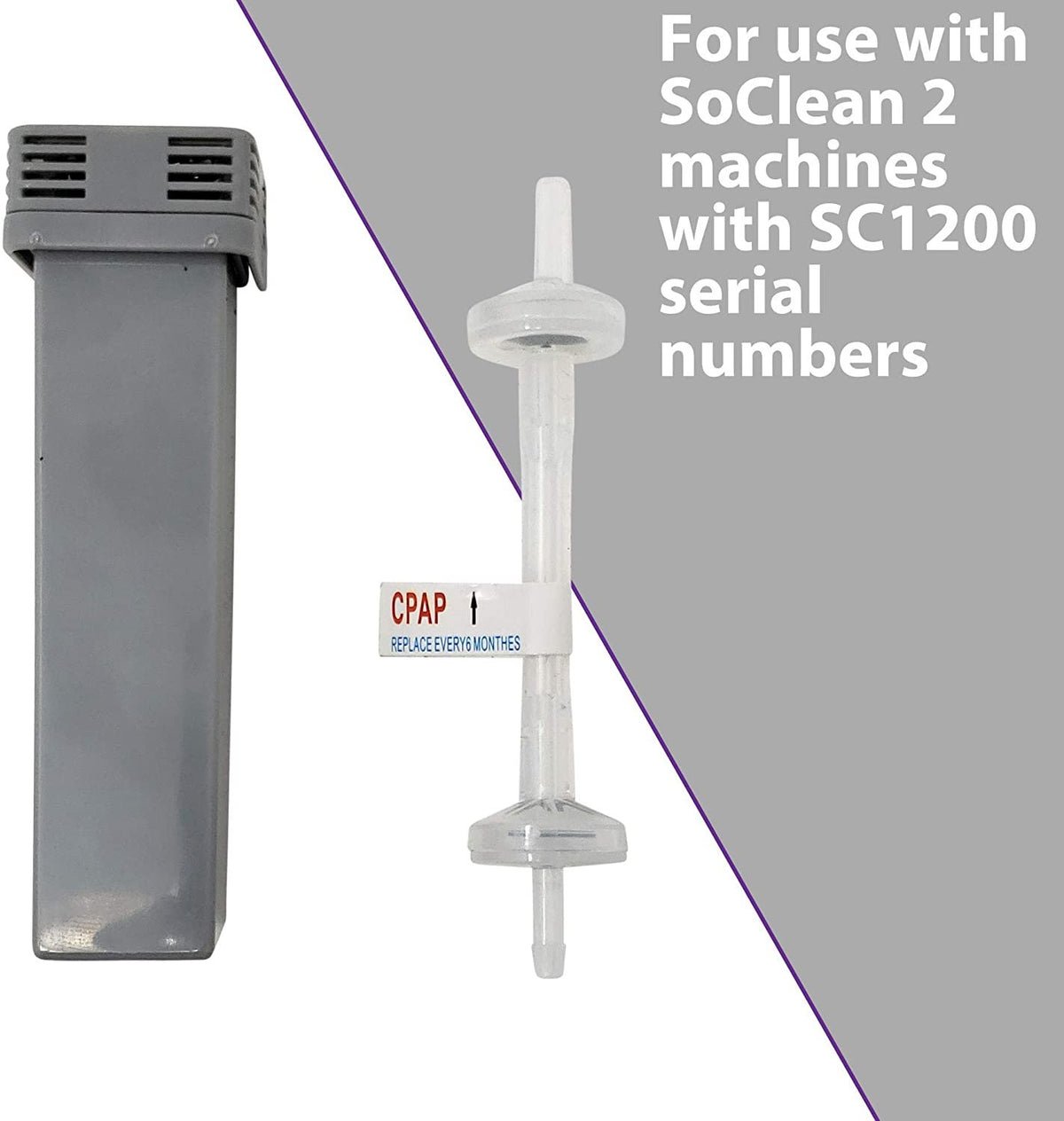 Replacement Filter Kit compatible with Soclean 2 Cleaner and Sanitizer Machines - Mars Med Supply
