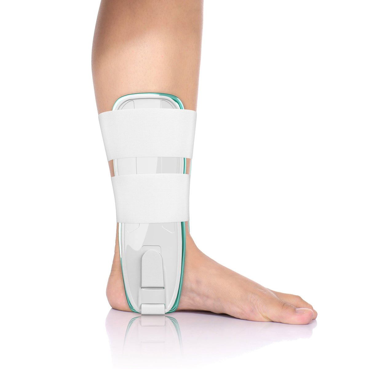 Premium Air Stirrup Ankle Brace Stabilizer with Air & Gel Cold Therapy - One Size Fits All