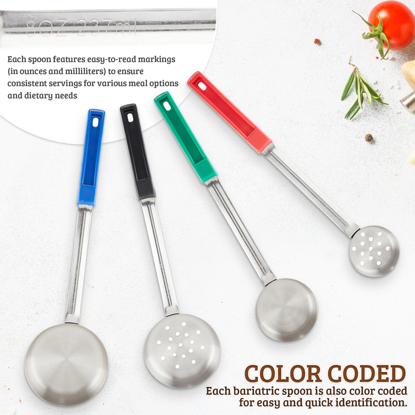 Portion Control Serving Utensil Set - Bariatric Surgery Must Haves