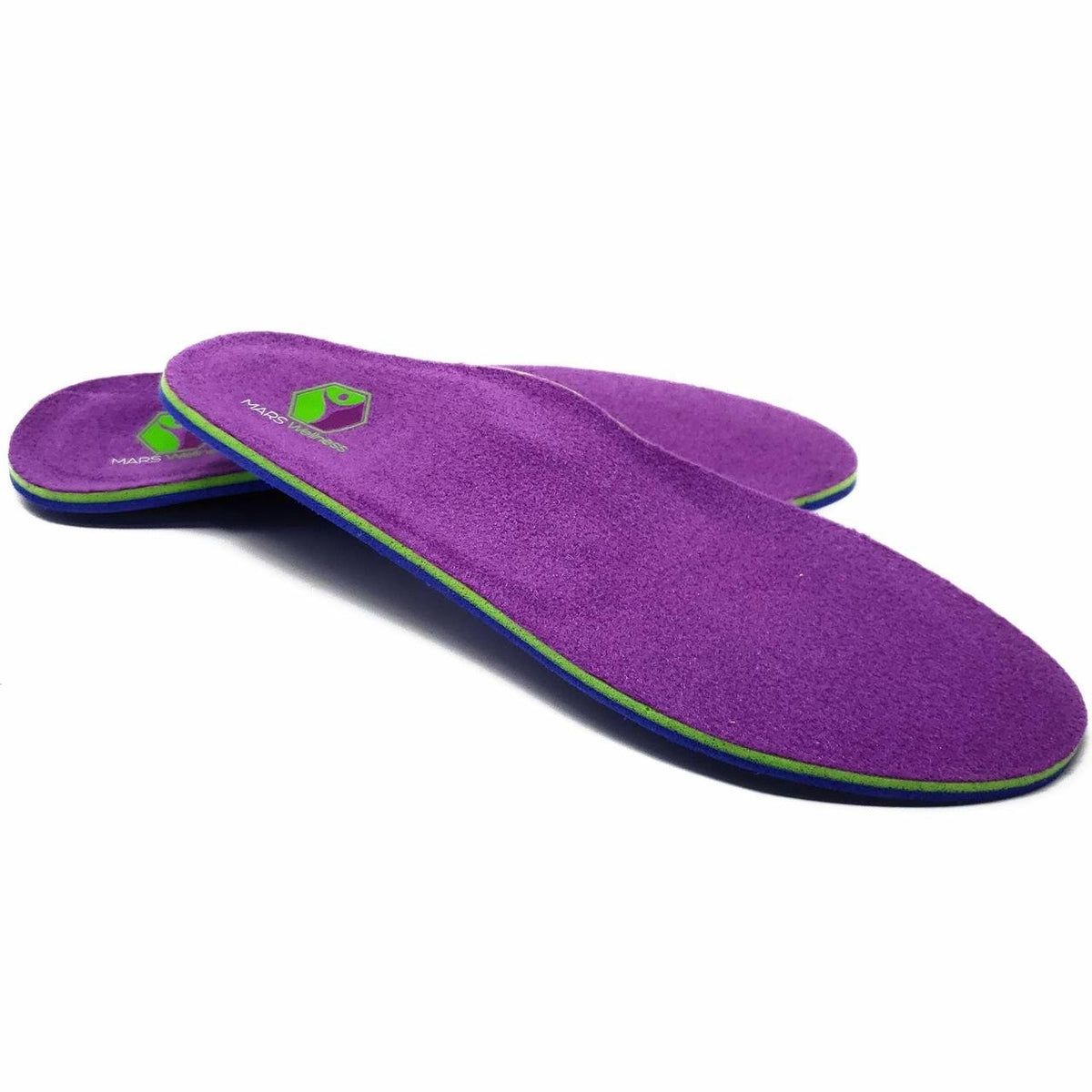 MARS WELLNESS POWERTRAQ Active Orthotic Medical Grade Low to Moderate Arch Support Orthopedic Orthotic Insoles - Plantar Fasciitis, Flat Feet, Foot Pain - by Mars Wellness - Medium