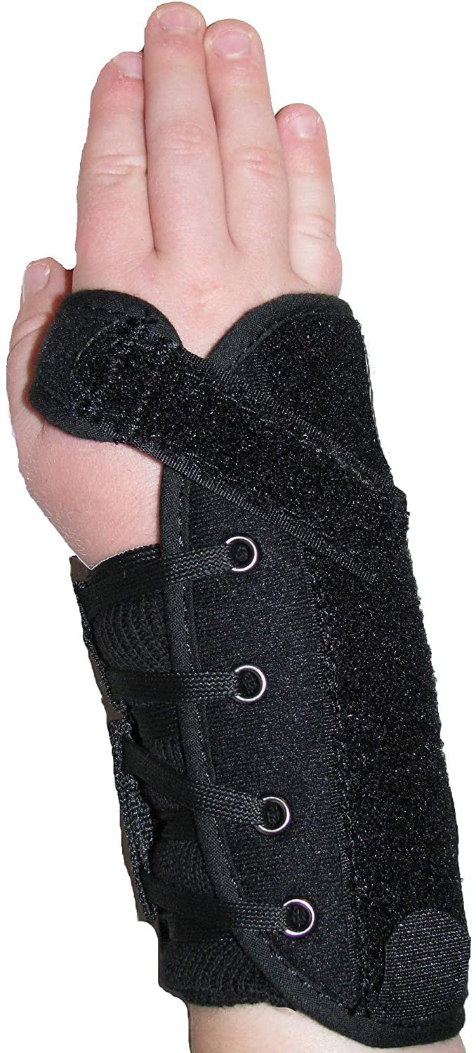 Kids Universal Quick Lace Wrist Splint/Support Brace - Universal Size