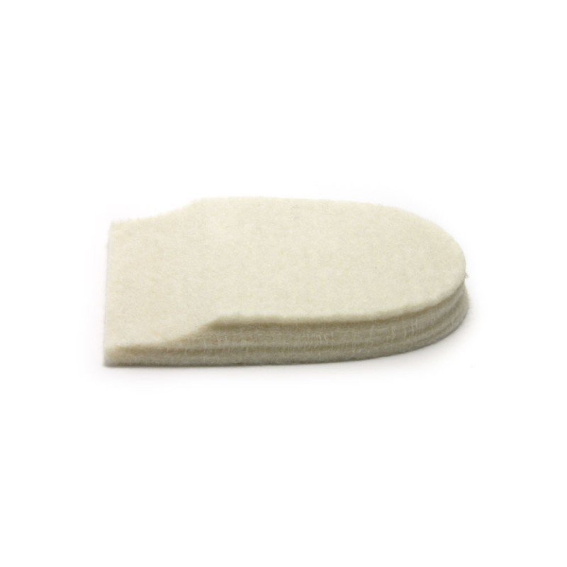 Felt Heel Cushion Pad 1/4" with Adhesive for Pain Relief - 4 Pairs - Mars Med Supply