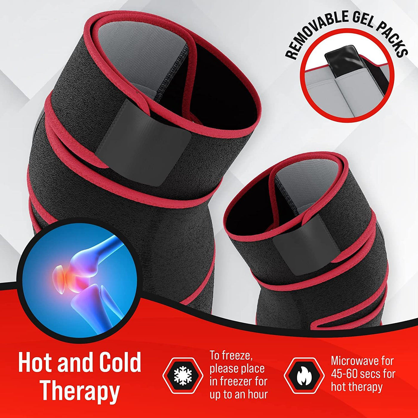 Hot + Cold Therapy Knee Wrap