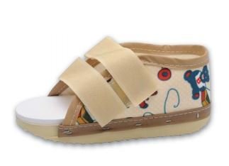 Premium Childrens Post Op Broken Toe/Foot Fracture Round Toe Walking Shoe Cast - Pediatric - Sizes 7.5-10.5 - Mars Med Supply