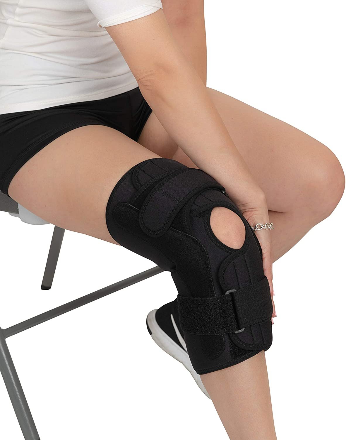 BraceAbility XXXXXL Plus Size Knee Brace - Bariatric Hinged Wraparound  Support for Large Legs and Big Thighs, Meniscus Tears, Arthritis Joint  Pain
