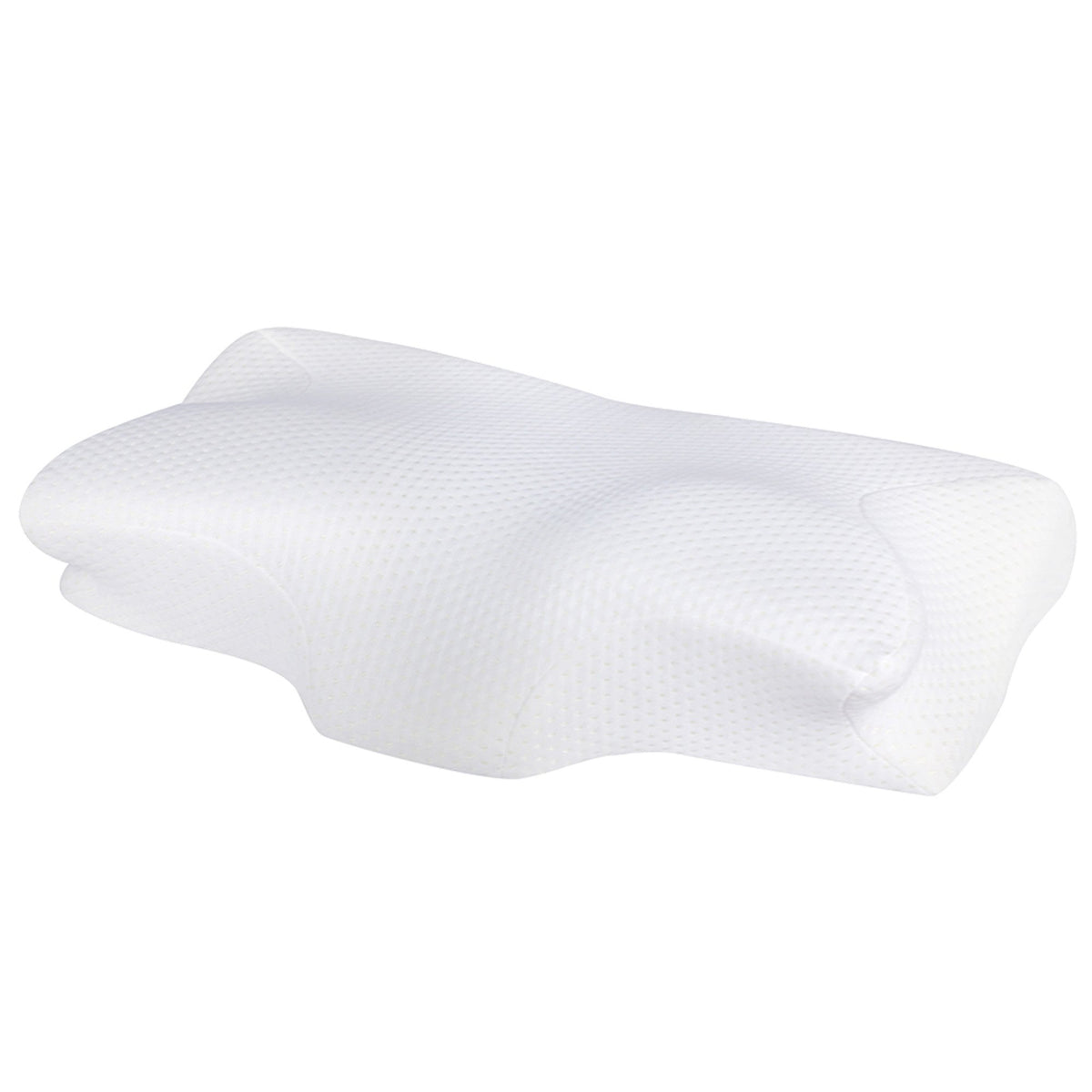 Mars Wellness Side Sleeping Pillow for Side Sleepers and CPAP Users - Extra Pillowcase - Memory Foam Pillow for Side, Back and Stomach Sleep - Mars Med Supply