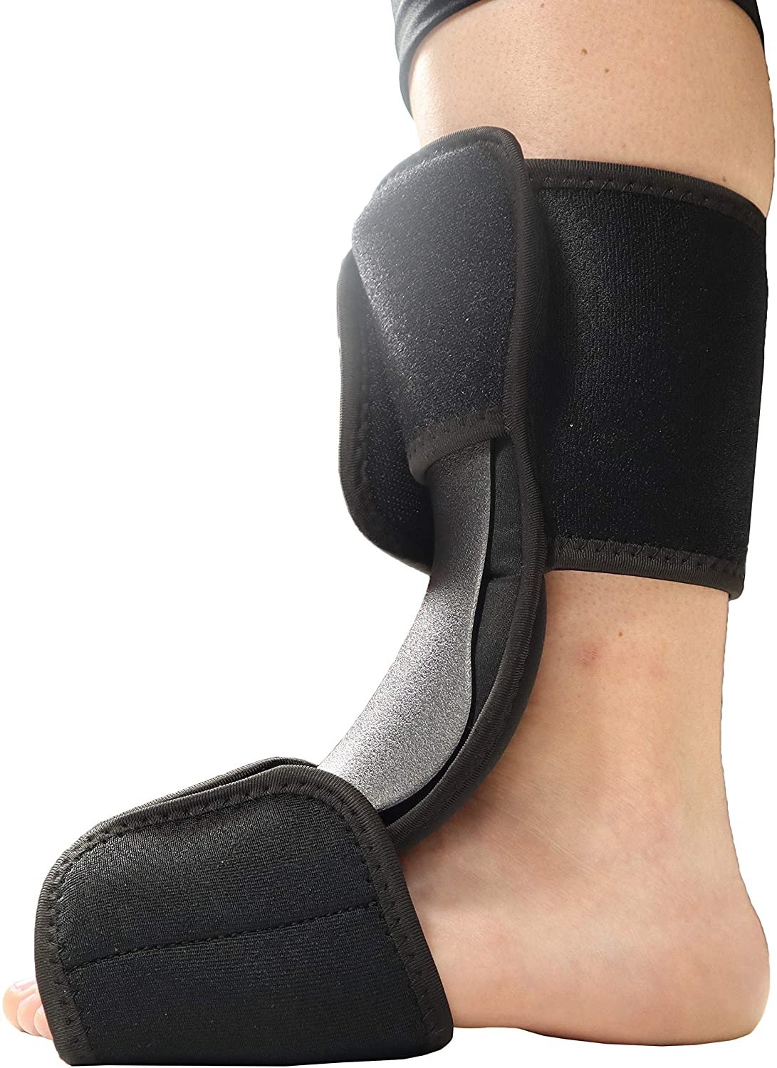 Soft Dorsal Night Splint - Breathable Design for Effective Relief from Plantar Fasciitis Pain, Heel, Arch Foot Pain, and Achilles Tendonitis