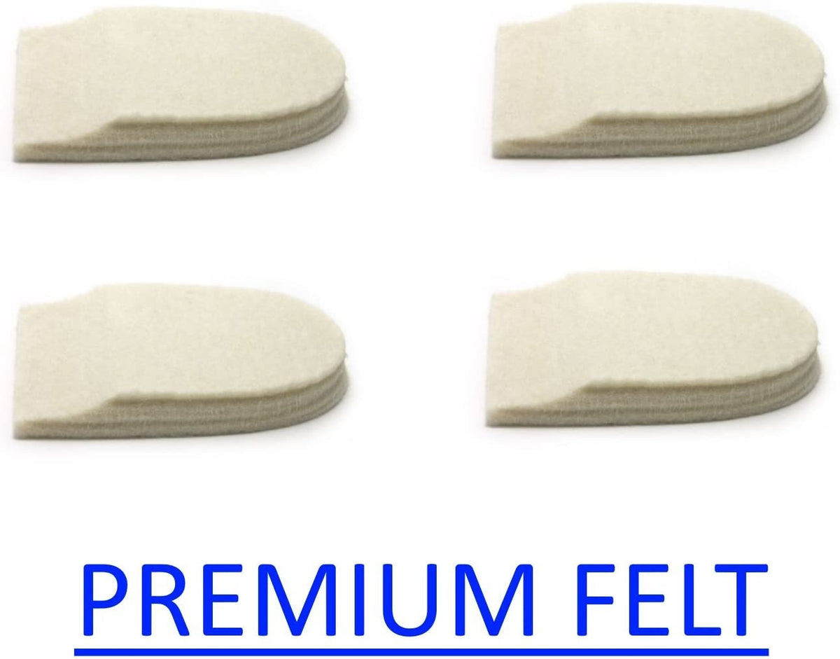 Felt Heel Cushion Pad 1/2" with Adhesive for Pain Relief