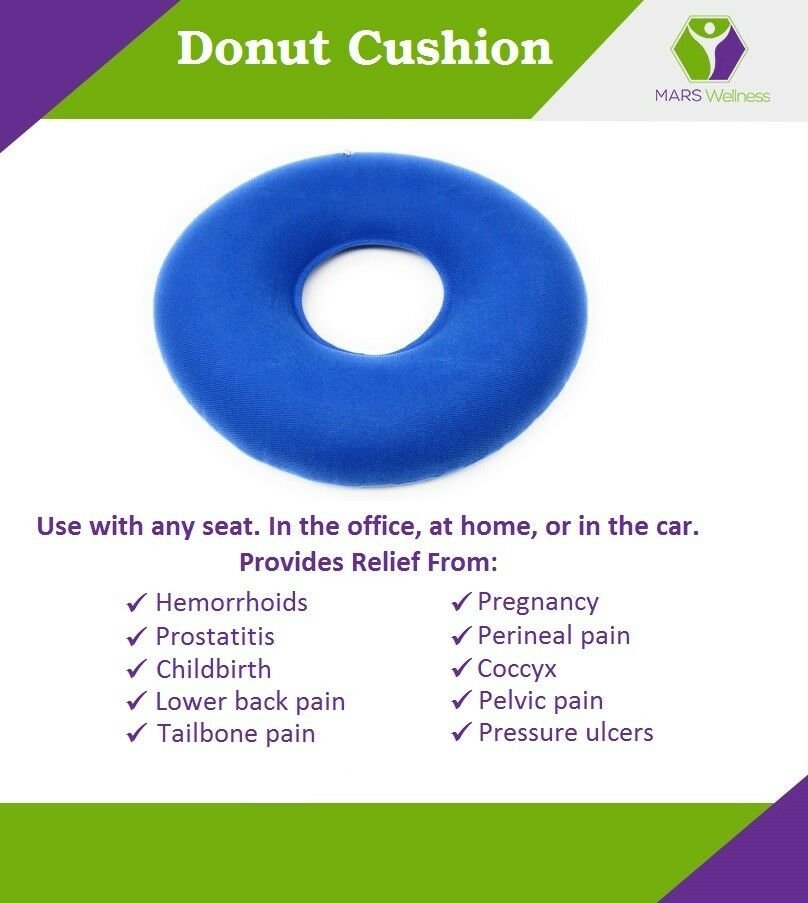 Donut Coccyx Cushion By Essential Medical N2010