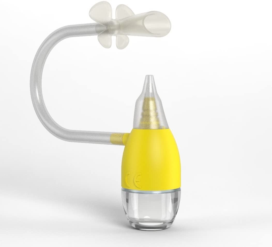 Mucus Snot Sucker Nasal Aspirator - Manual Hygienic and Super Gentle for Babies - Mars Med Supply